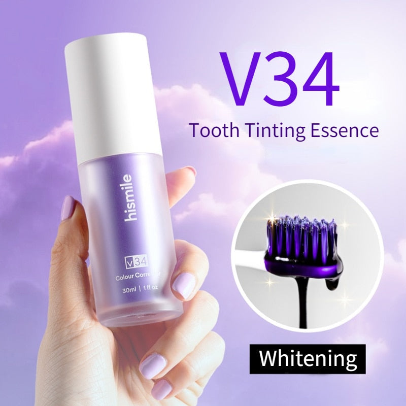 HiSmile v34 Color Corrector Serum-Instant Teeth Whitening