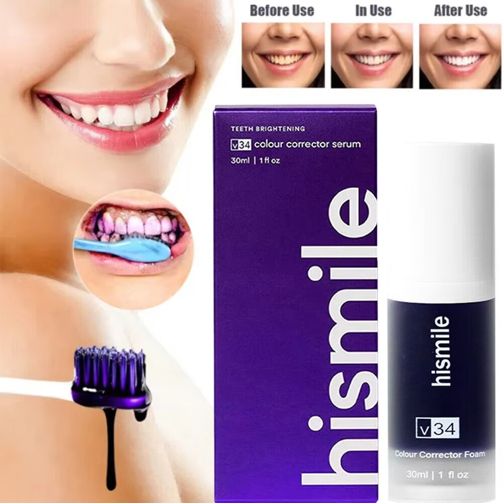 HiSmile v34 Color Corrector Serum-Instant Teeth Whitening
